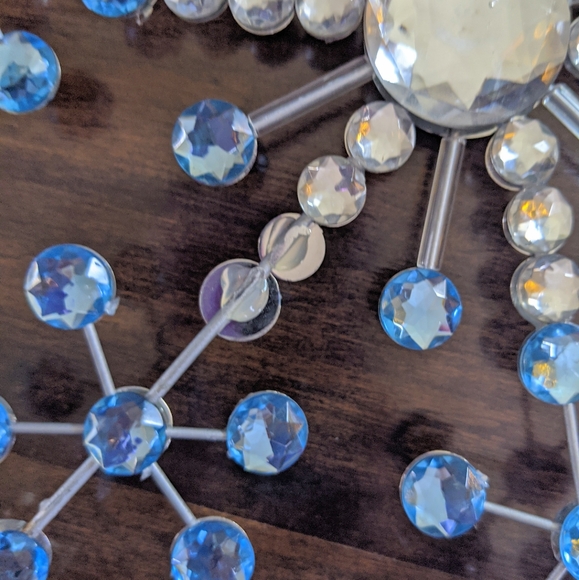 ❗ SOLD ❗Bling Rhinestone Snowflake Tree Topper - Picture 6 of 6